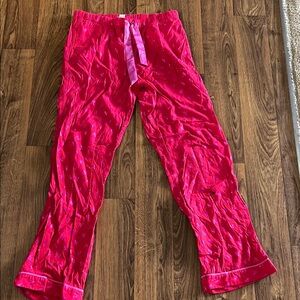 Pink Starry Pajama Bottoms